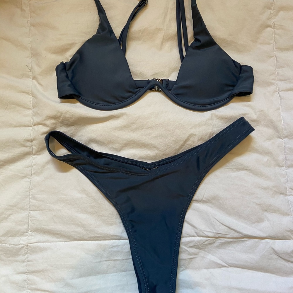 Gray bikini
